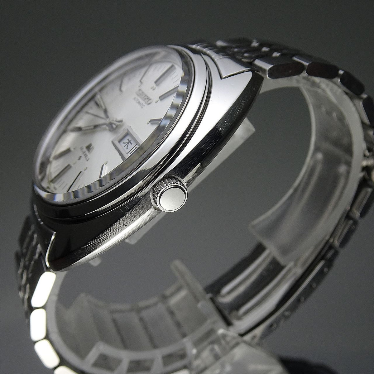 Vintage 1970 JAPAN SEIKO LORD MATIC WEEKDATER 5606-7150 23Jewels Automatic.