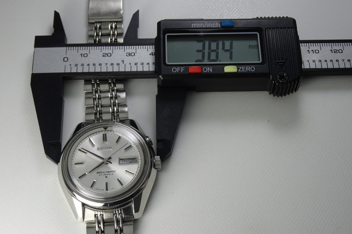 Vintage 1975 JAPAN SEIKO BELL-MATIC WEEKDATER 4006-7012 27Jewels Automatic.
