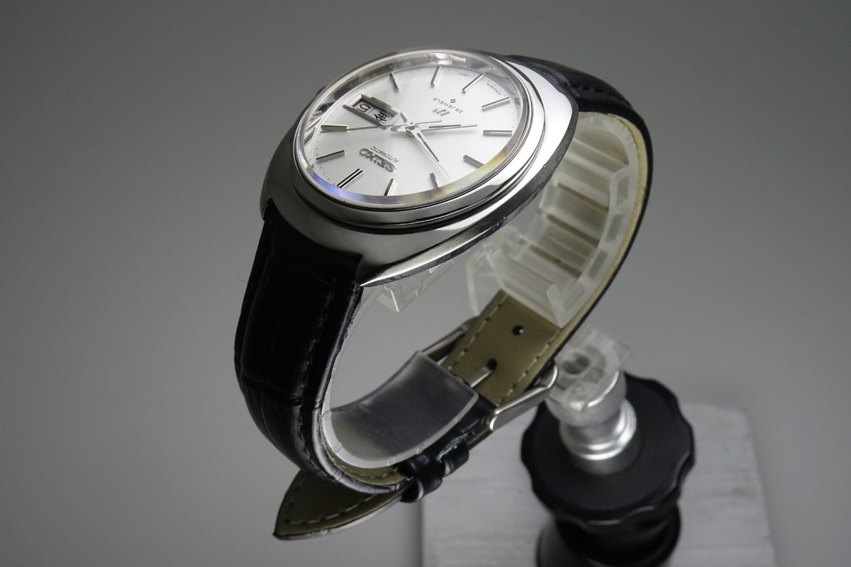 Vintage 1970 JAPAN SEIKO LORD MATIC WEEKDATER 5606-7160 23Jewels Automatic.