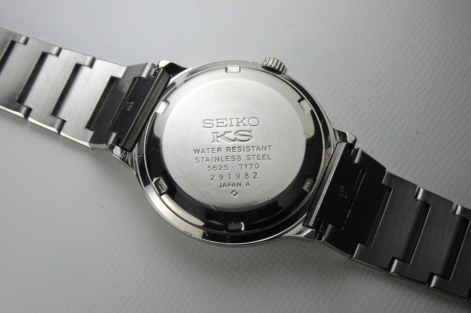 Vintage 1972 JAPAN KING SEIKO CHRONOMETER 5625-7170 25Jewels Automatic.