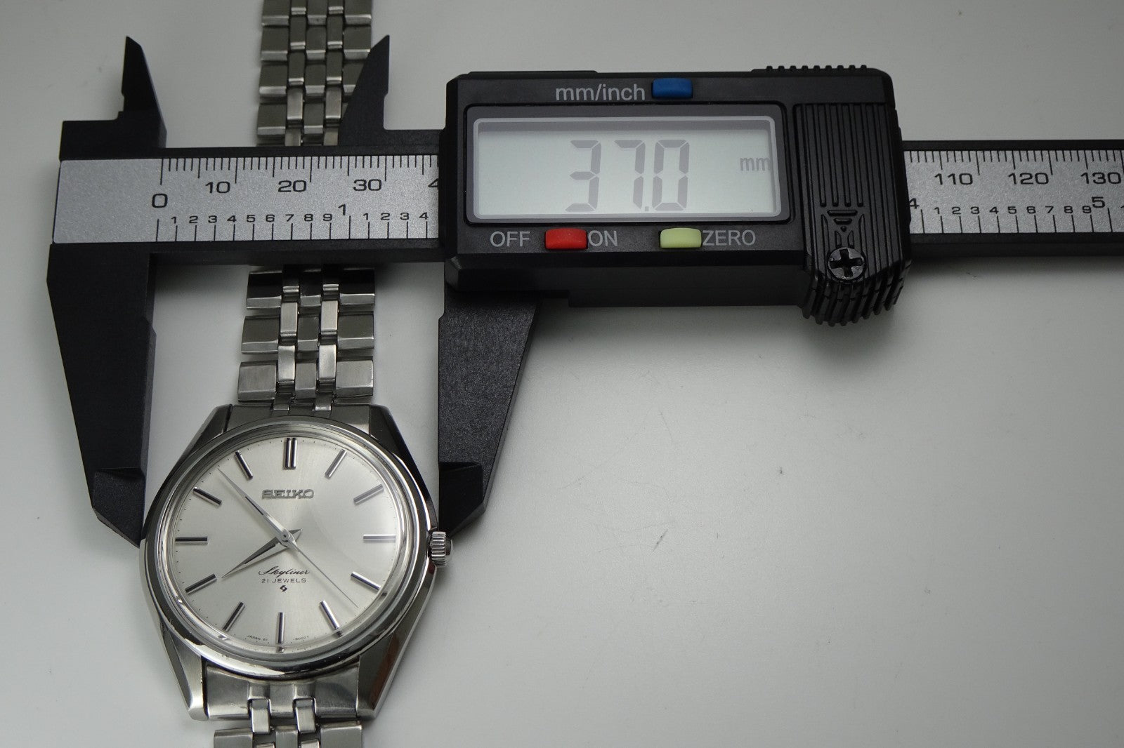 Serviced Vintage 1971 JAPAN SEIKO SKYLINER 6100-8000 21Jewels Hand-winding.