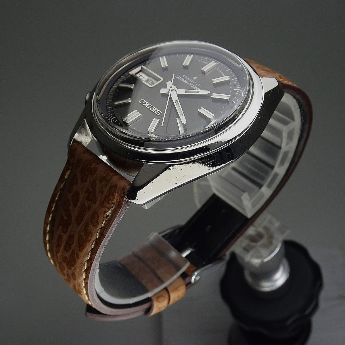 Vintage 1972 JAPAN SEIKO BELL-MATIC WEEKDATER 4006-7012 27Jewels Automatic.