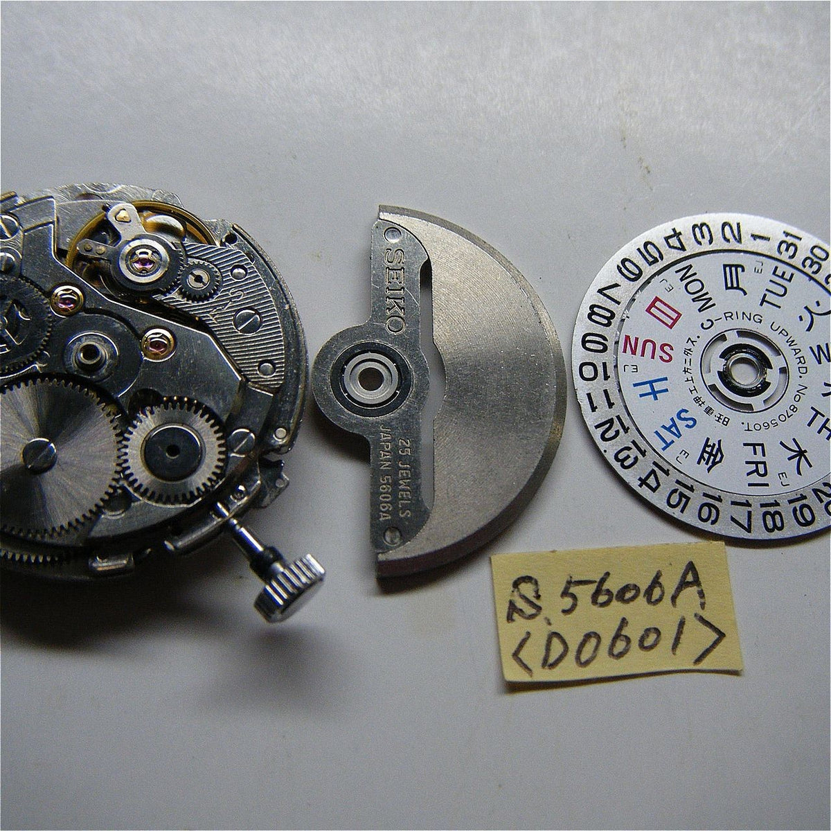 Serviced Vintage 1974 JAPAN SEIKO LORD MATIC WEEKDATER 5606-8030 25J Automatic.