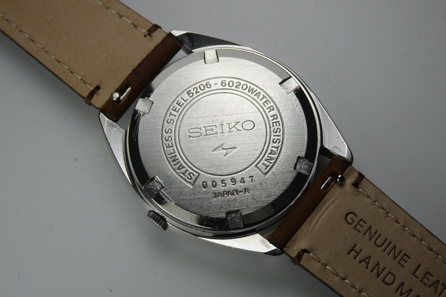 Serviced  Vintage 1970 JAPAN SEIKO LORD MATIC SP  5206-6020 23J Automatic.