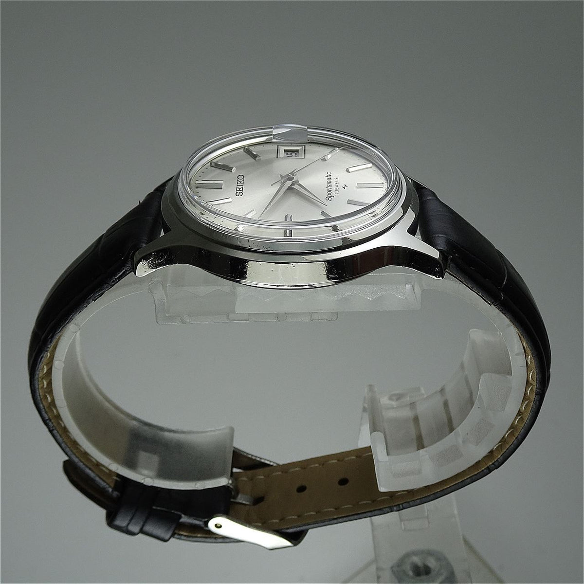 Vintage 1968 JAPAN SEIKO SPORTSMATIC CALENDAR 7625-8293 17Jewels Automatic.