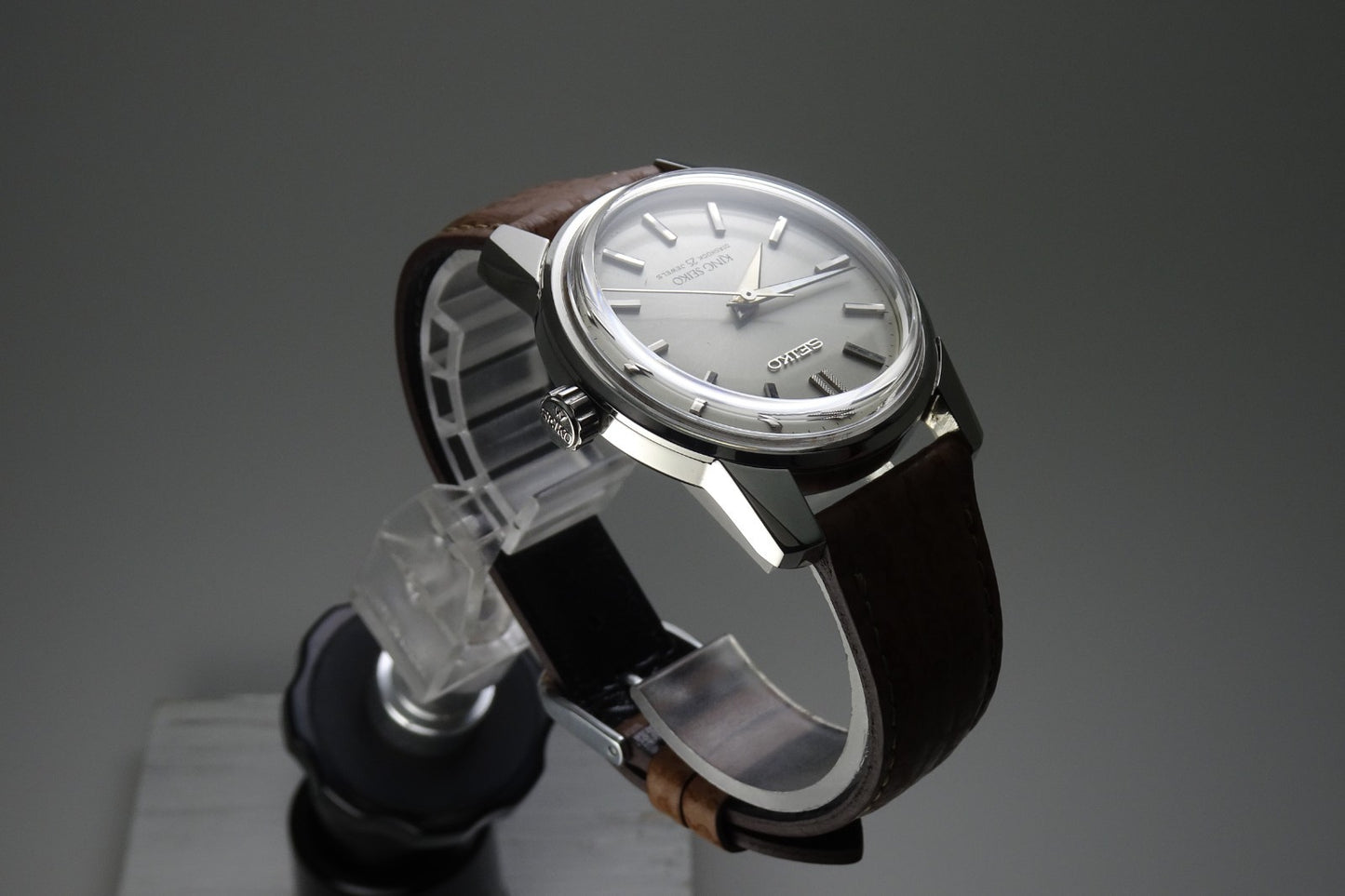 Vintage 1964 JAPAN KING SEIKO SECOND MODEL 44999 25Jewels Hand-winding.