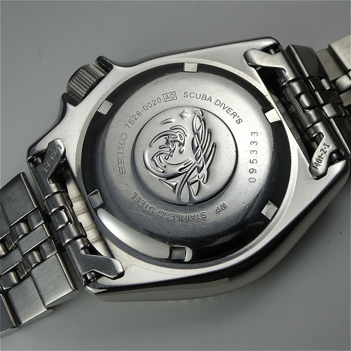 Vintage 2000 SEIKO DIVER'S 200M 7S26-0020 21J Automatic.