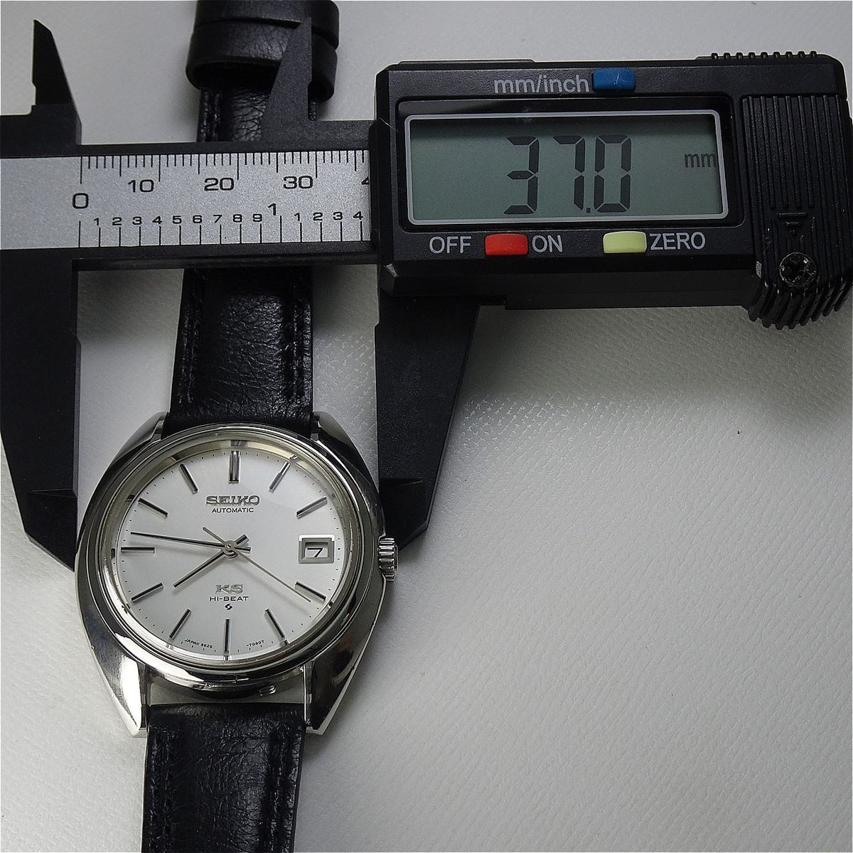 Vintage 1970 JAPAN KING SEIKO CALENDAR 5625-7080 25Jewels Automatic.