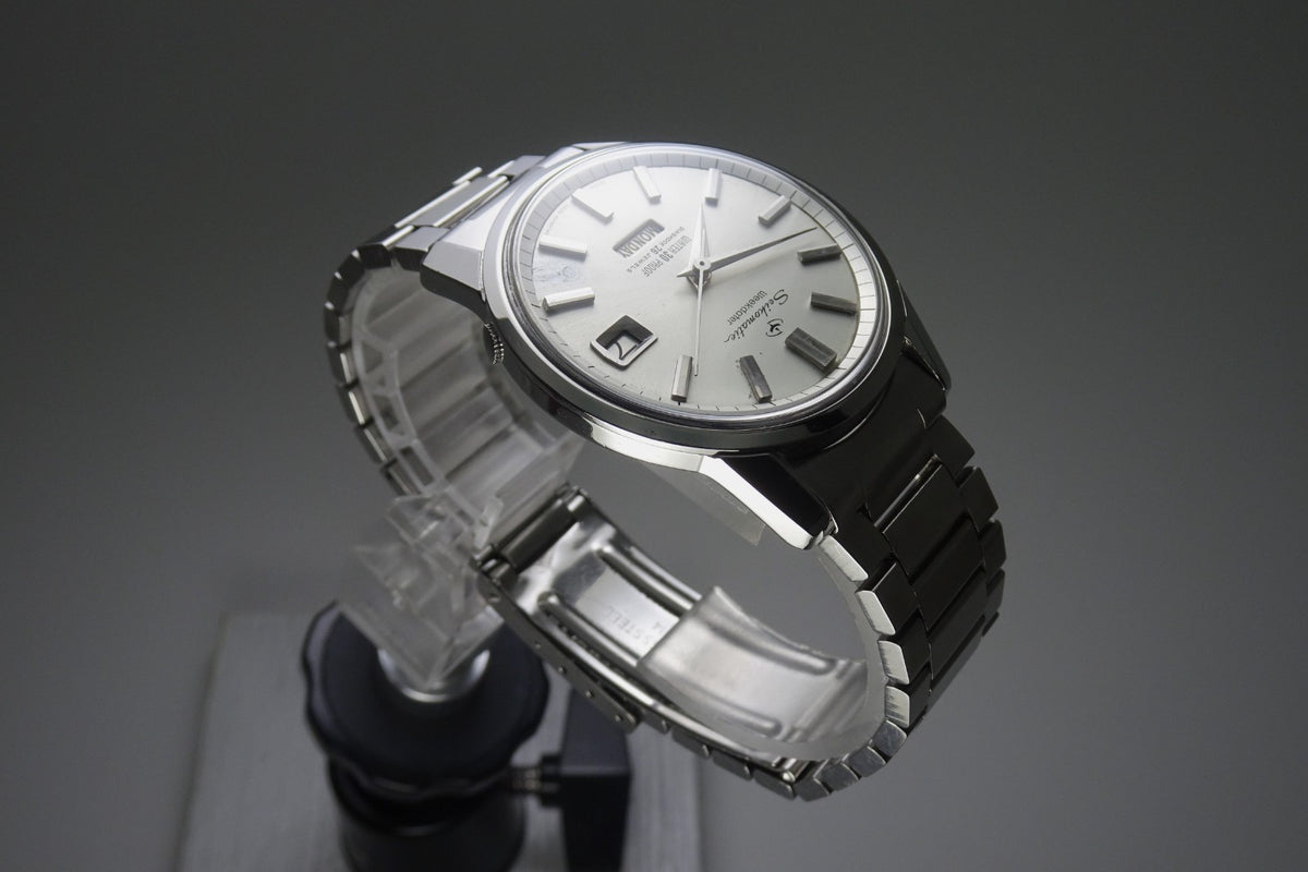 Vintage 1965 JAPAN SEIKO SEIKOMATIC WEEKDATER 6206-8990 26Jewels Automatic.