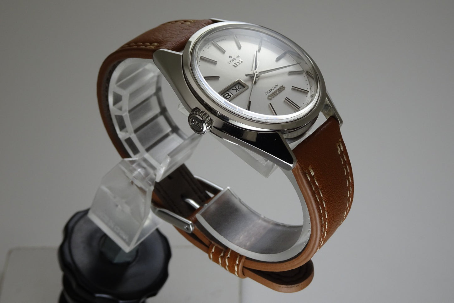 Vintage 1973 JAPAN KING SEIKO WEEKDATER 5626-7111 25Jewels Automatic.