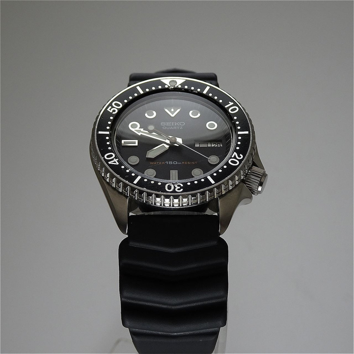 Vintage 1982 JAPAN SEIKO QUARTZ DIVER'S 150M 6458-6000 7Jewels Quartz.