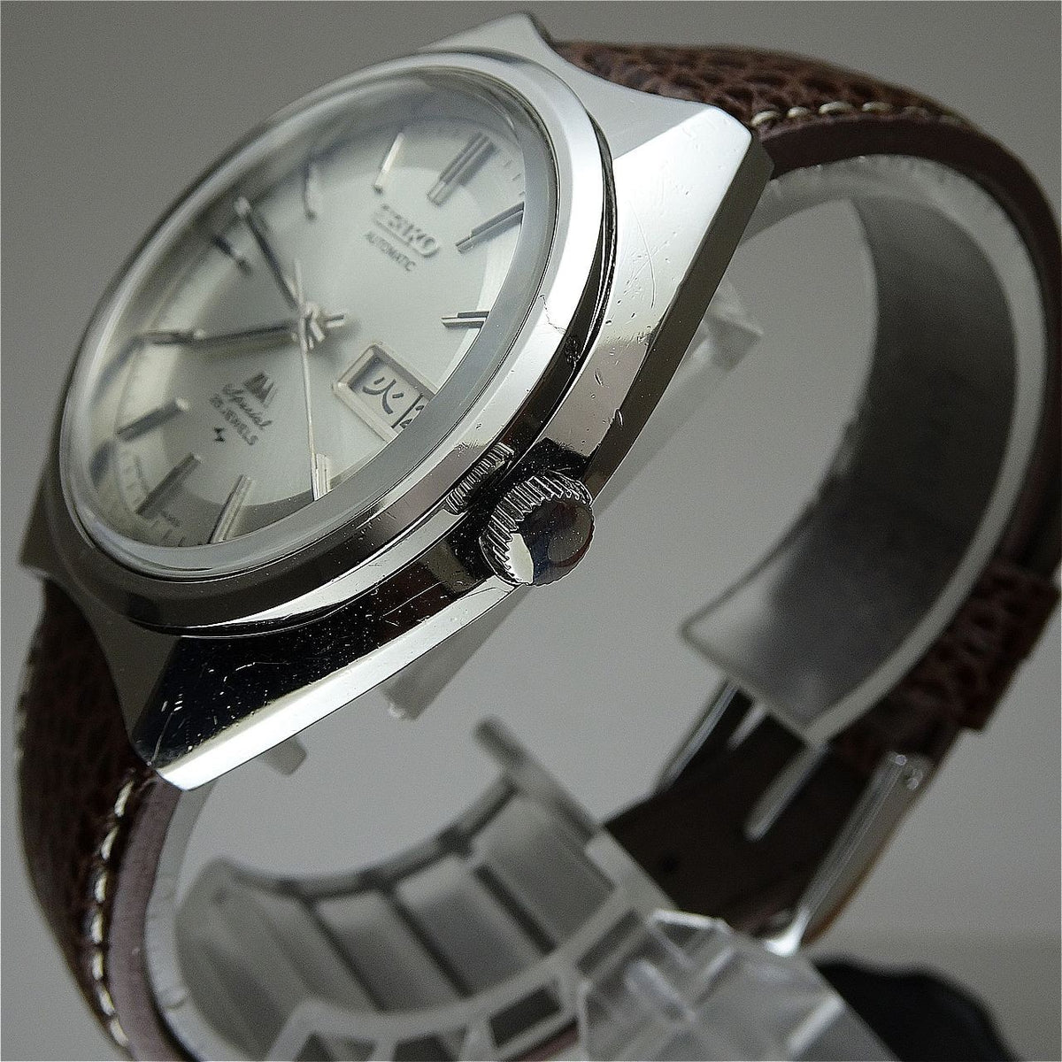 Serviced Vintage 1972 JAPAN SEIKO LORD MATIC SP  5206-6110 25J Automatic.