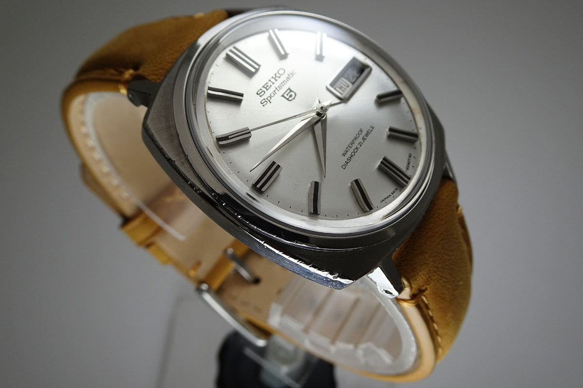 Serviced Vintage 1966 JAPAN SEIKO SPORTSMATIC5 6619-8190 21Jewels Automatic.