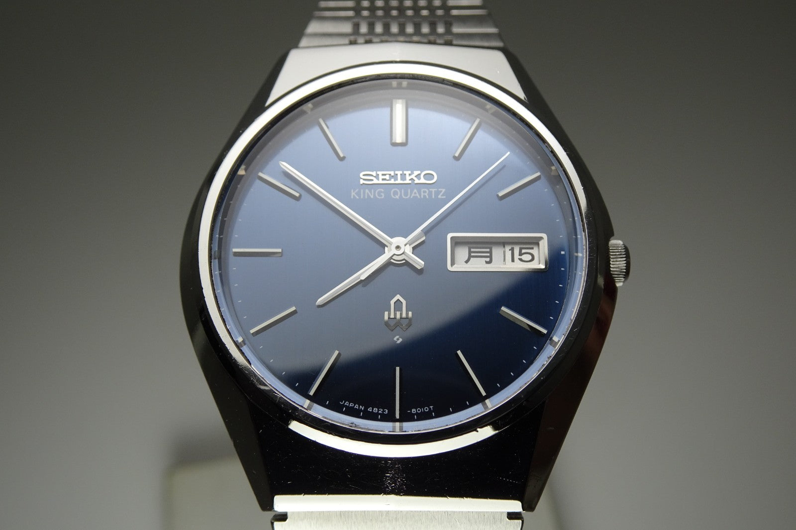 Vintage 1976 JAPAN SEIKO KING QUARTZ 4823-8010 7Jewels Quartz.