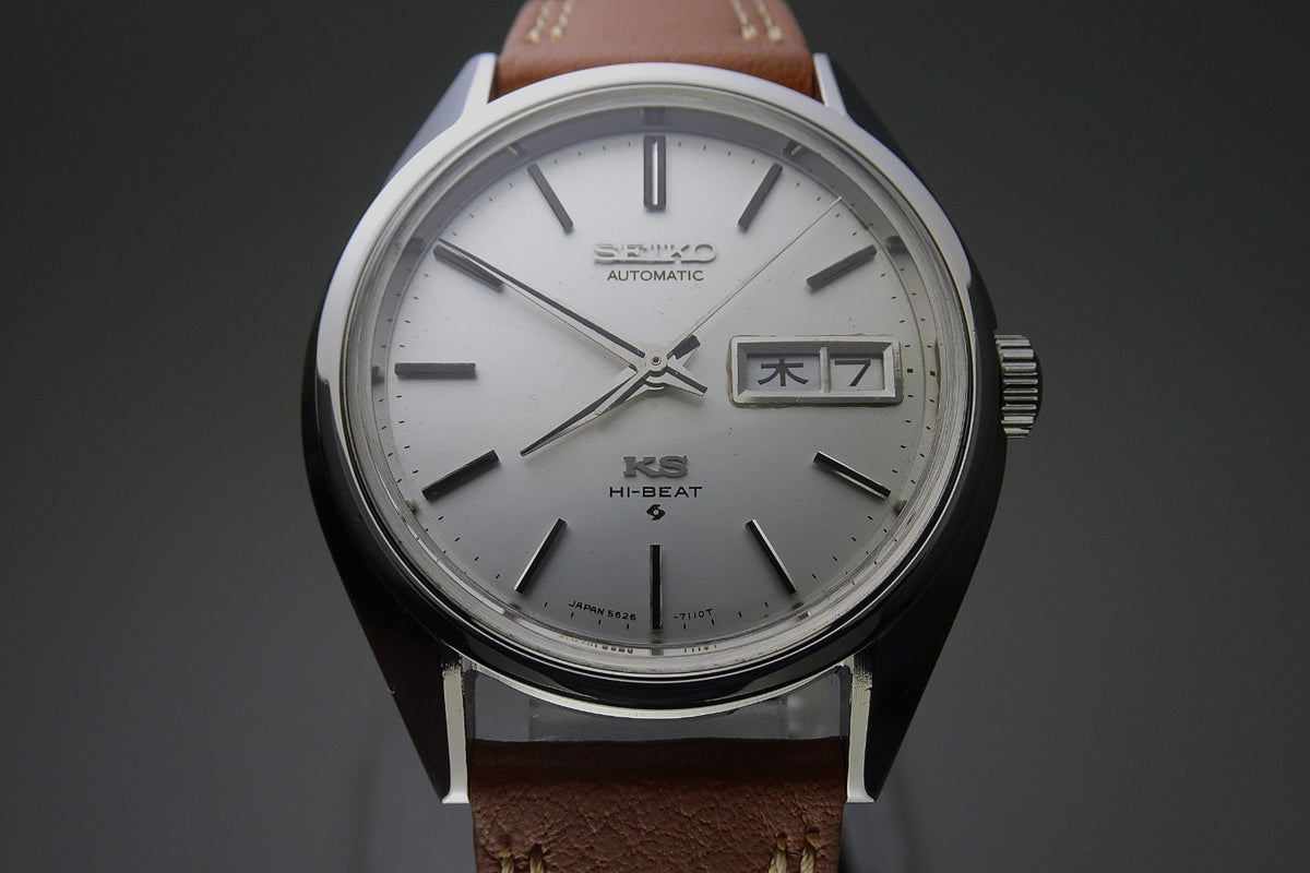 Vintage 1971 JAPAN KING SEIKO WEEKDATER 5626-7110 25Jewels Automatic.