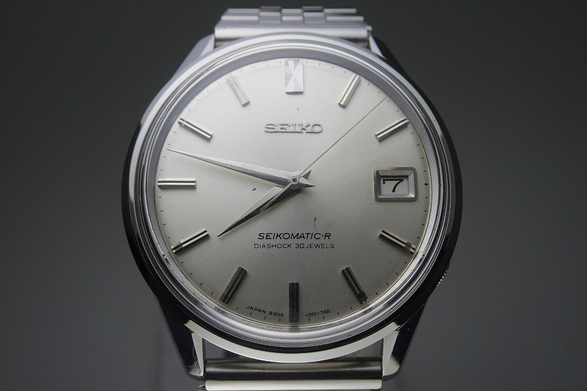 Serviced Vintage 1965 JAPAN SEIKO SEIKOMATIC-R 8305-0020 30Jewels Automatic.
