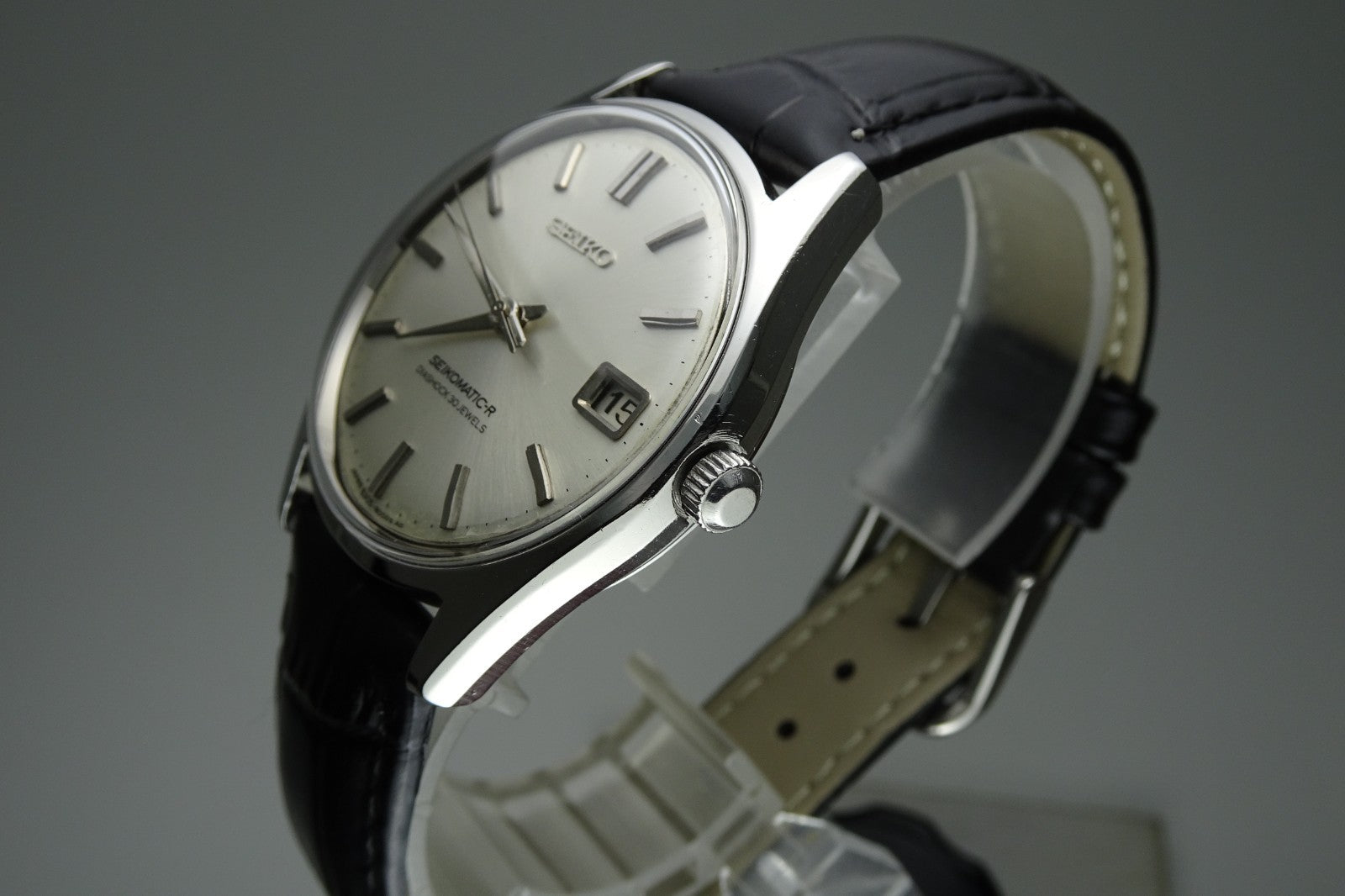Vintage 1966 JAPAN SEIKO SEIKOMATIC-R 8305-8010 30Jewels Automatic.