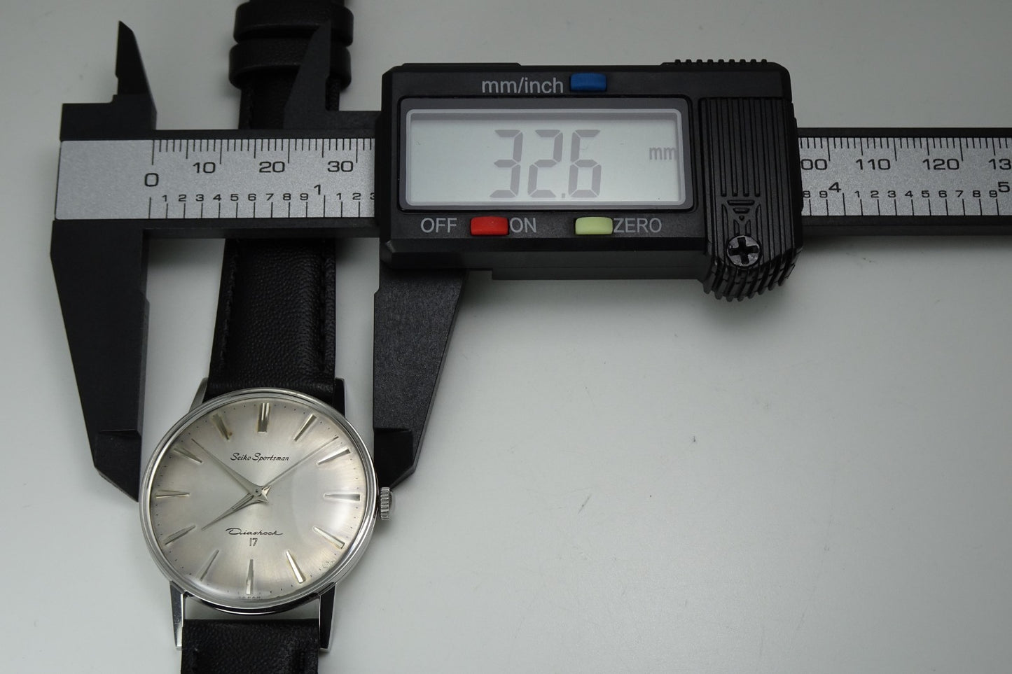 Vintage 1964 JAPAN SEIKO SPORTSMAN 14083E 17Jewels Hand-winding.