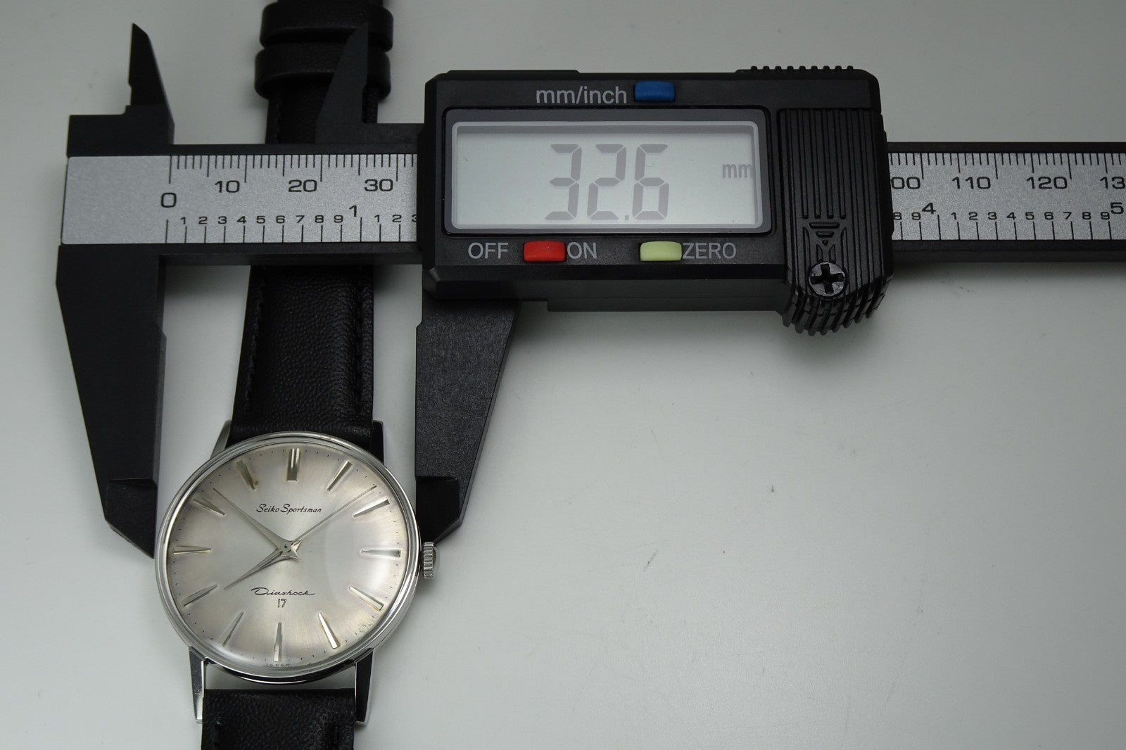 Vintage 1964 JAPAN SEIKO SPORTSMAN 14083E 17Jewels Hand-winding.