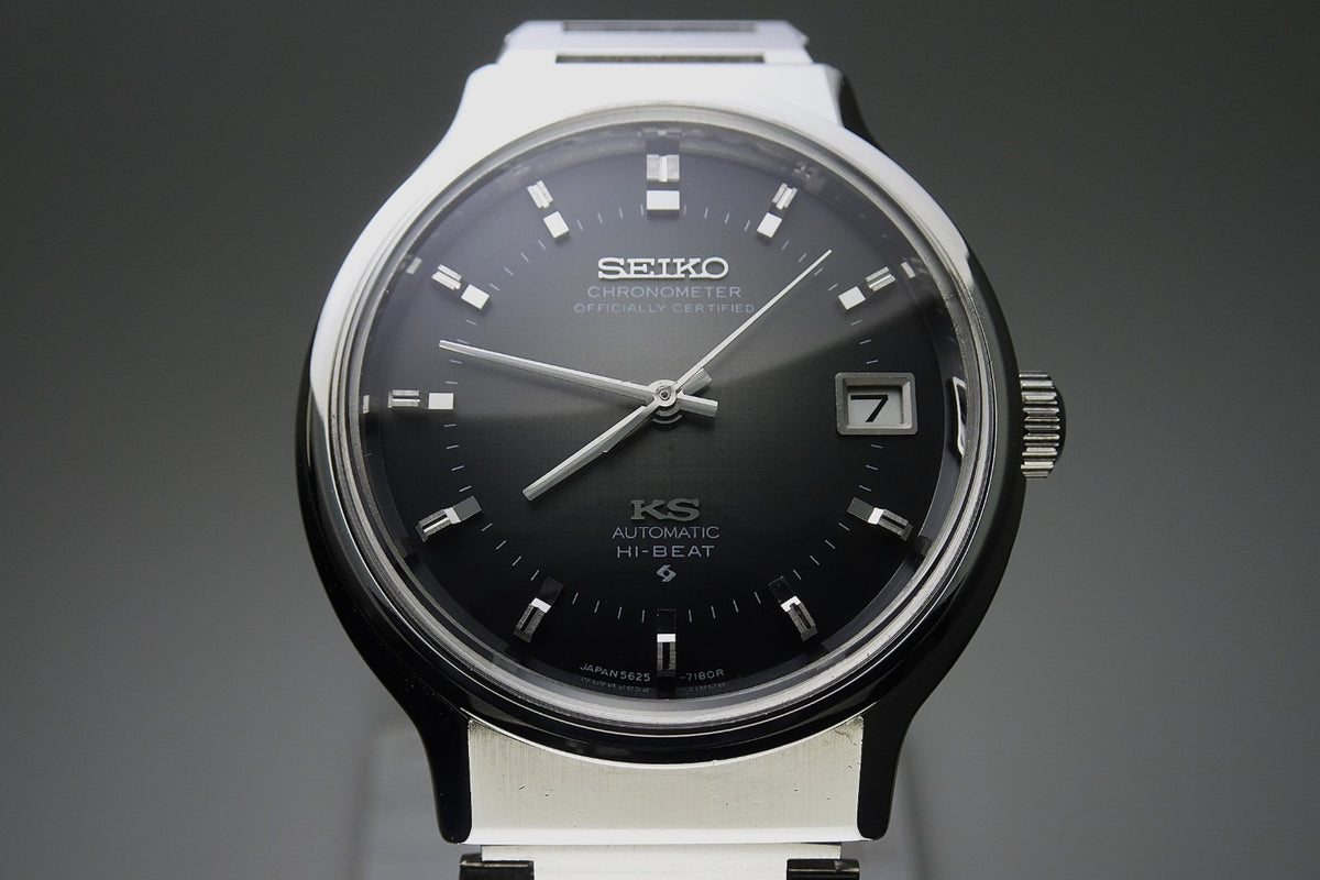 Vintage 1972 JAPAN KING SEIKO CHRONOMETER 5625-7170 25Jewels Automatic.