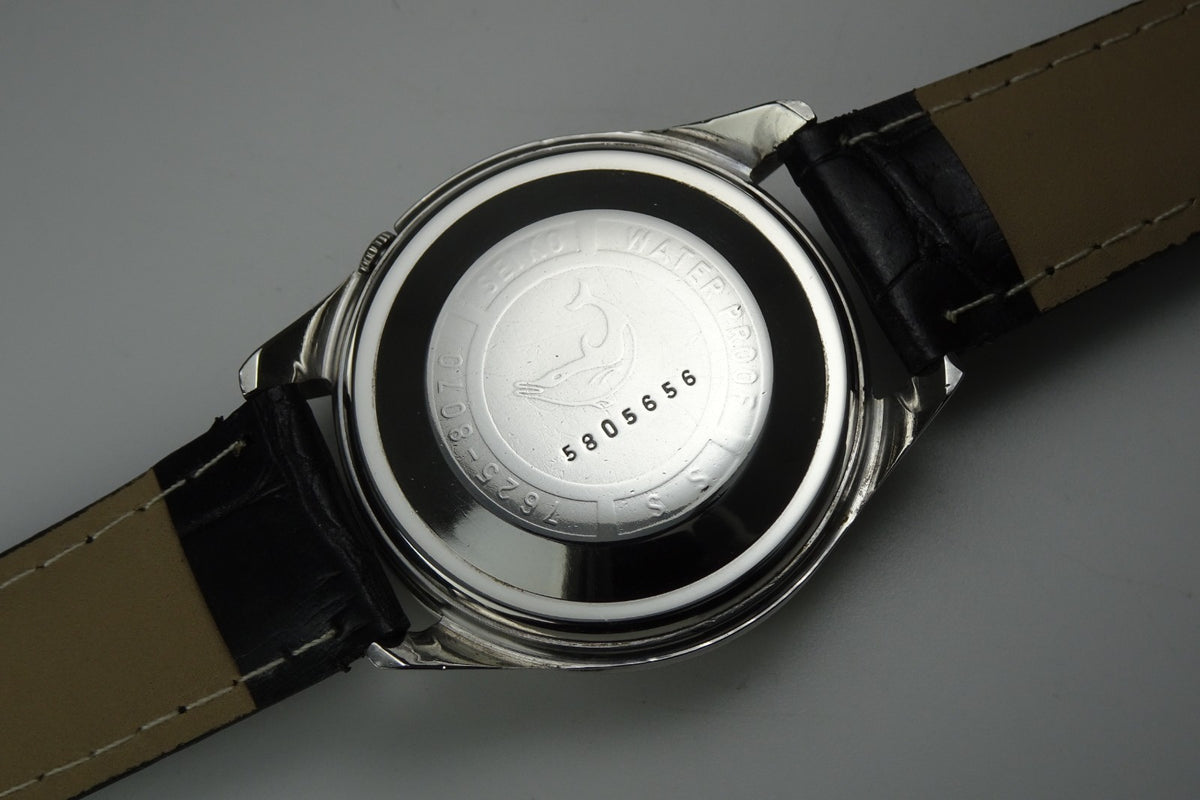 Vintage 1965 JAPAN SEIKO SPORTSMATIC CALENDAR 7625-8070 17Jewels Automatic.