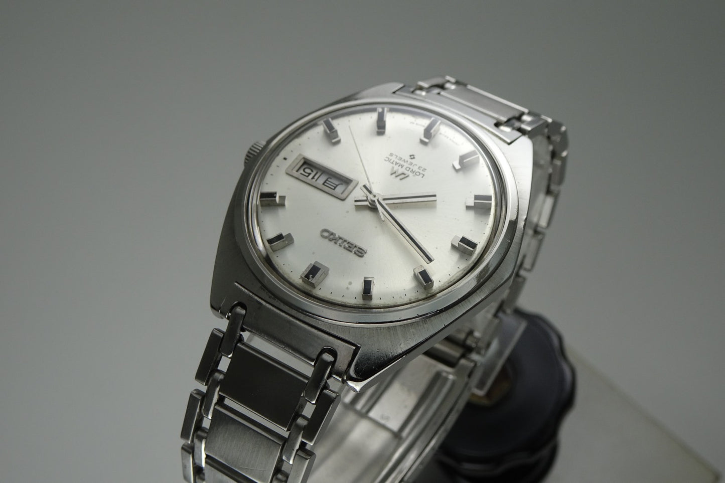 Serviced Vintage 1968 JAPAN SEIKO LORD MATIC WEEKDATER 5606-9000 23J Automatic.