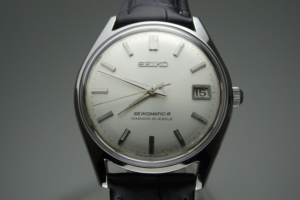 Vintage 1966 JAPAN SEIKO SEIKOMATIC-R 8305-8010 30Jewels Automatic.