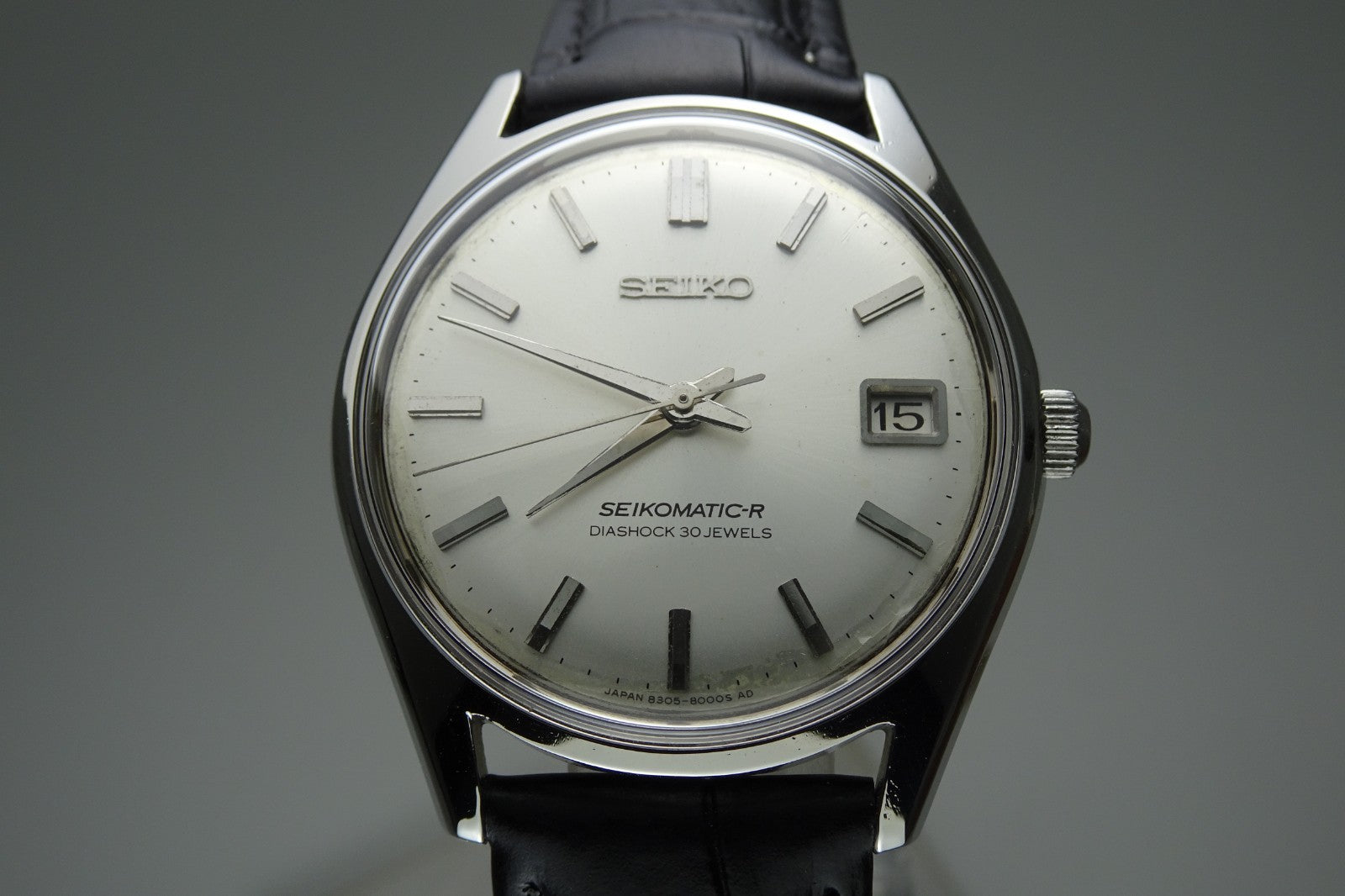 Vintage 1966 JAPAN SEIKO SEIKOMATIC-R 8305-8010 30Jewels Automatic.