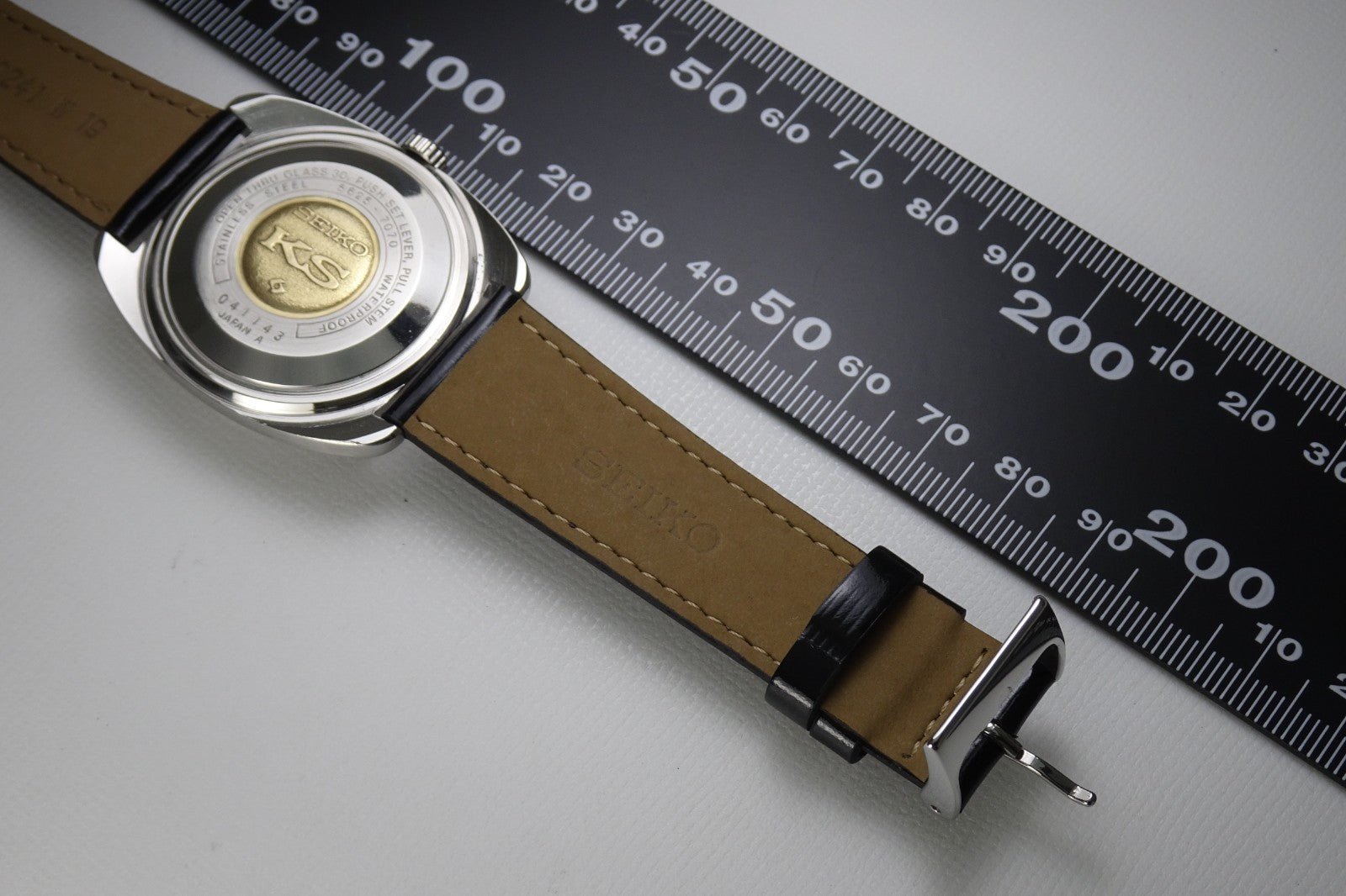 Vintage 1970 JAPAN KING SEIKO CALENDAR 5625-7070 25Jewels Automatic.