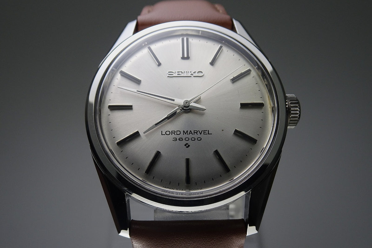 Serviced Vintage 1976 JAPAN SEIKO LORD MARVEL 36000 5740-8000 23J Hand-winding.