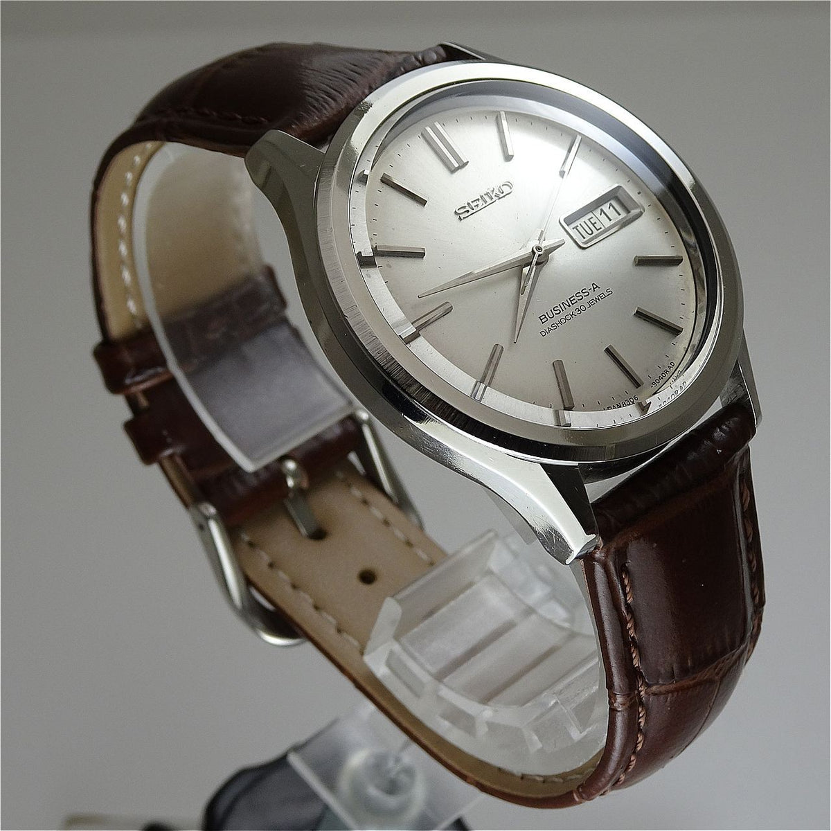 Vintage 1967 JAPAN SEIKO BUSINESS-A 8306-9030 30Jewels Automatic.