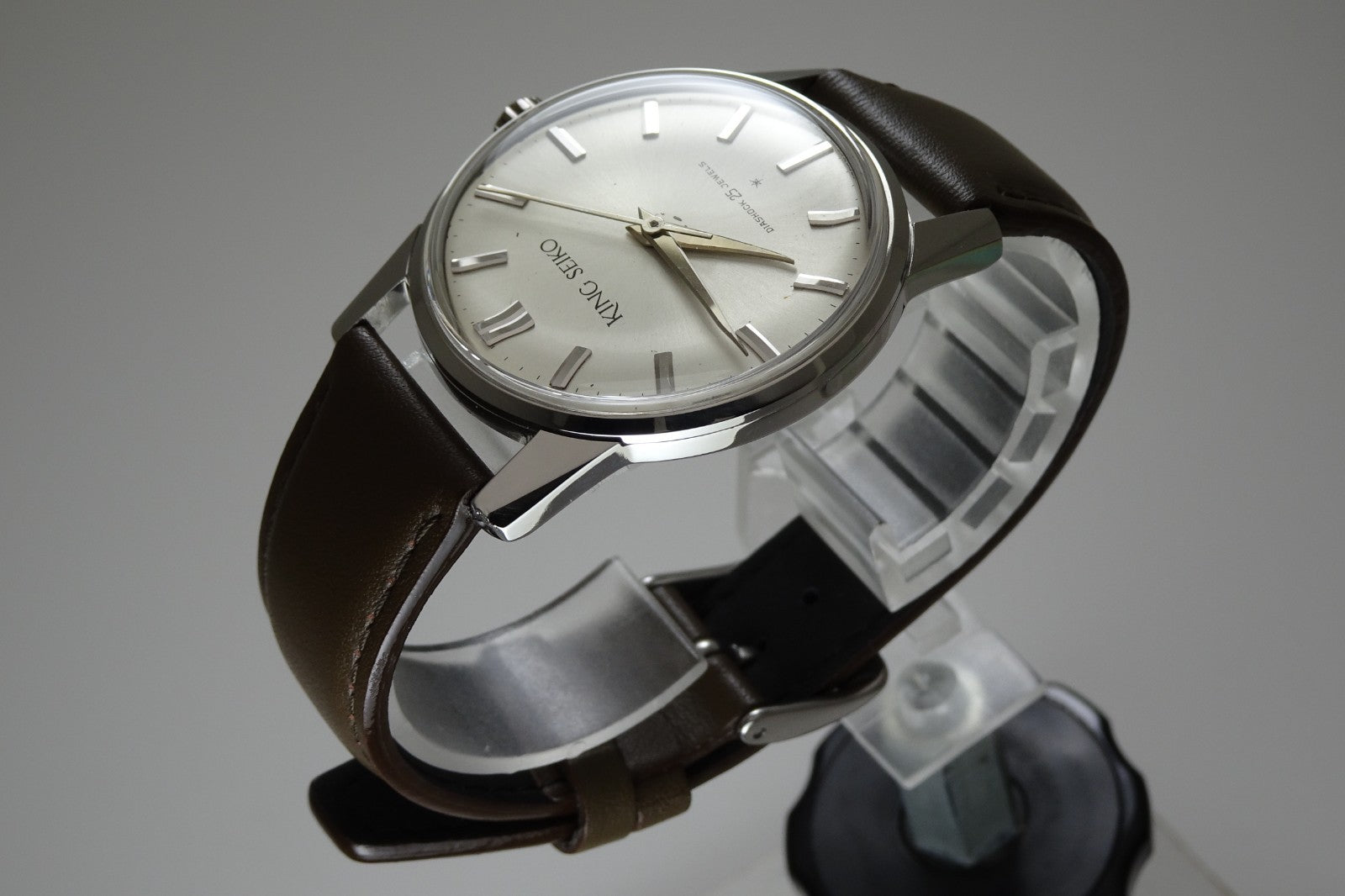 Vintage 1964 JAPAN KING SEIKO FIRST MODEL 15034  25Jewels Hand-winding.