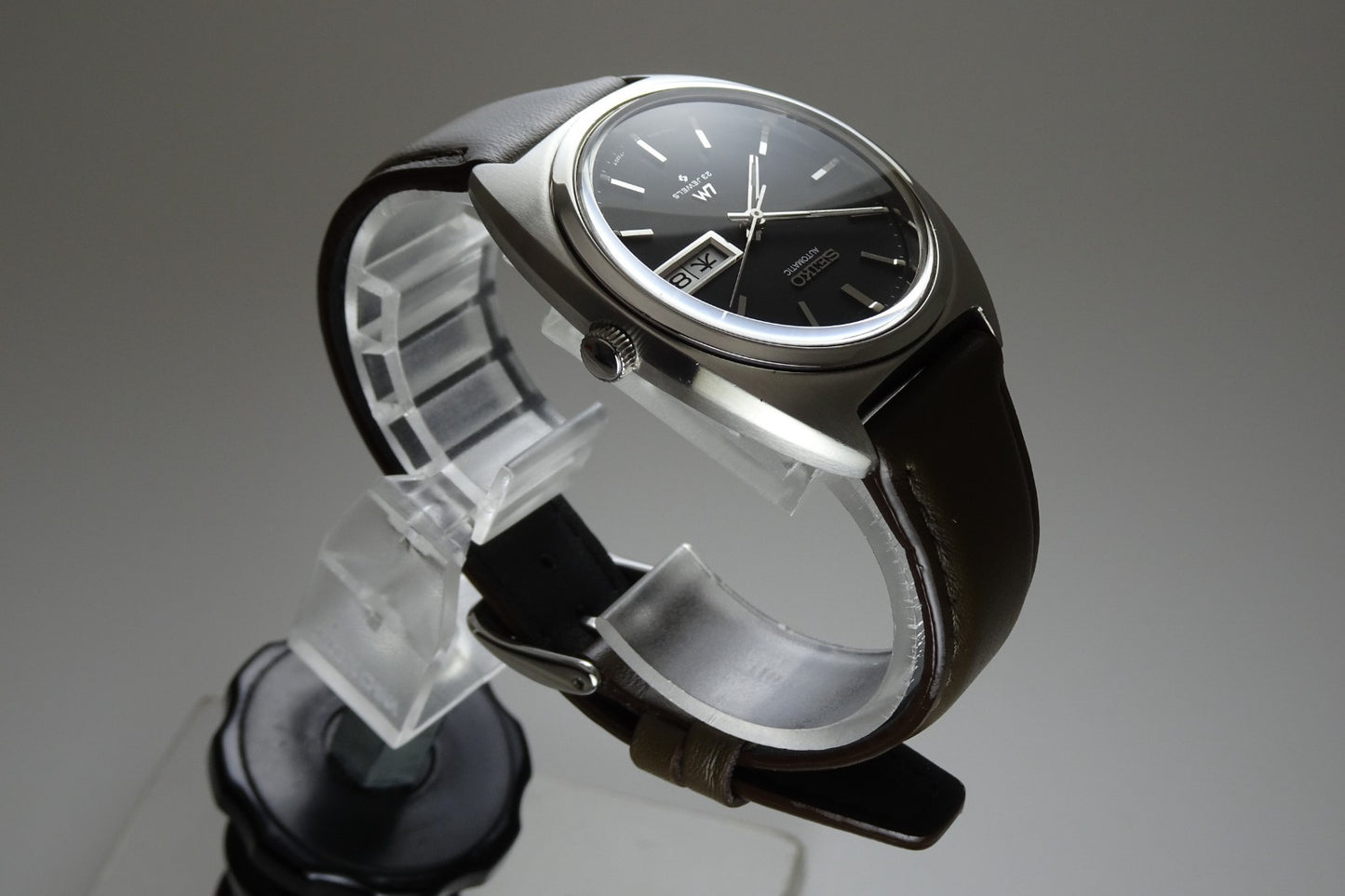 Vintage 1970 JAPAN SEIKO LORD MATIC WEEKDATER 5606-7140 23Jewels Automatic.
