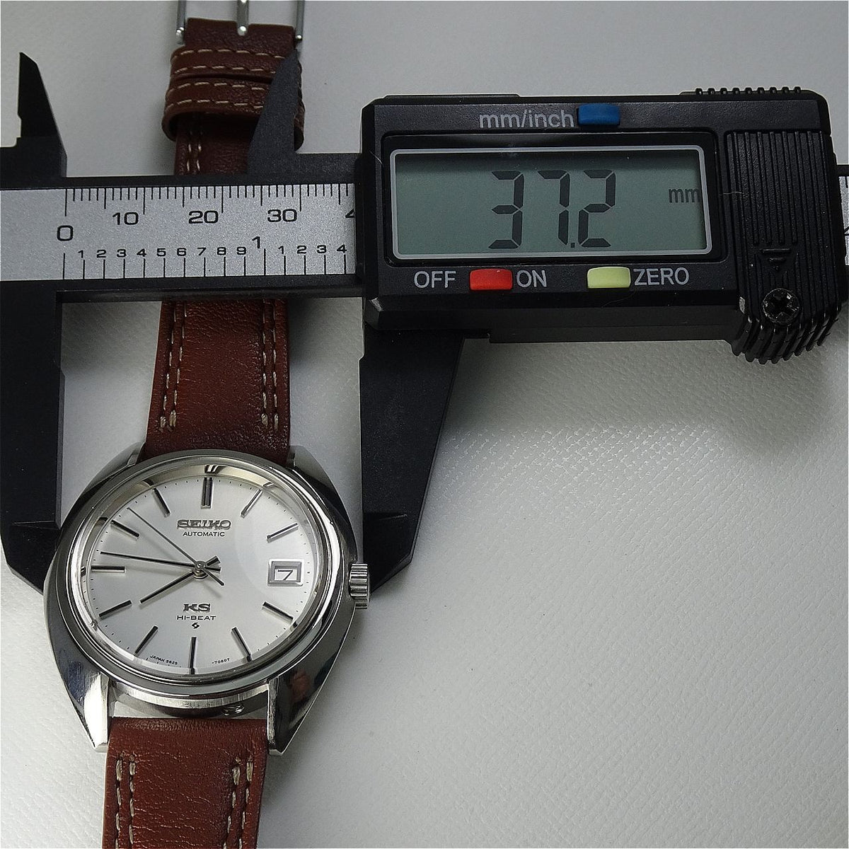 Vintage 1971 JAPAN KING SEIKO CALENDAR 5625-7080 25Jewels Automatic.