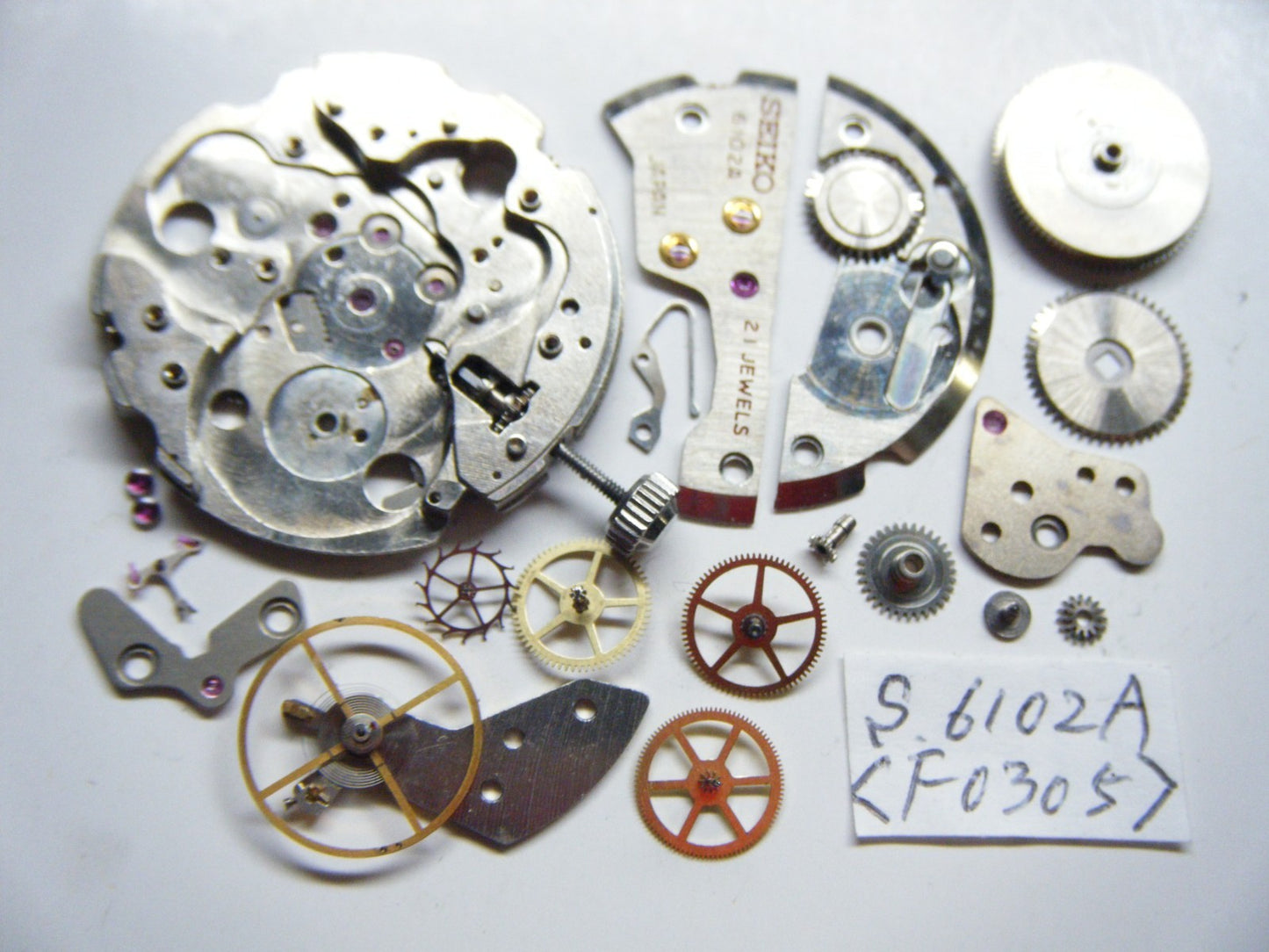 Serviced Vintage 1971 JAPAN SEIKO SKYLINER CALENDAR 6102-8000 21J Hand-winding.