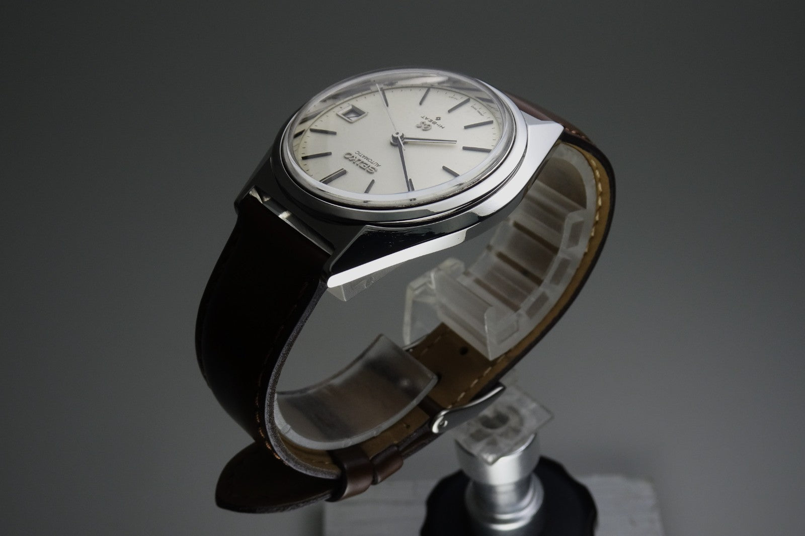 Vintage 1971 JAPAN GRAND SEIKO CALENDAR 5645-7010 25Jewels Automatic.