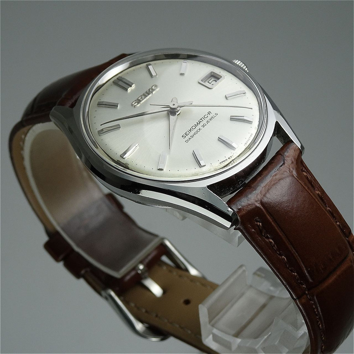 Serviced  Vintage 1965 JAPAN SEIKO SEIKOMATIC-R 8305-8010 30Jewels Automatic.