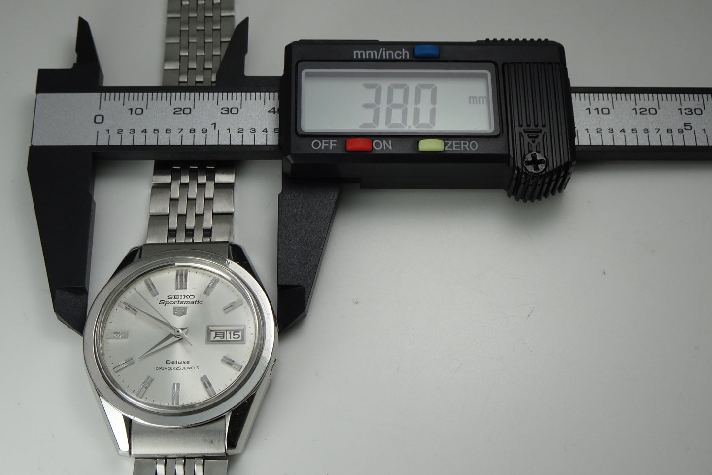 Serviced Vintage 1967 JAPAN SEIKO SPORTSMATIC5 DX 7619-9030 25Jewels Automatic.