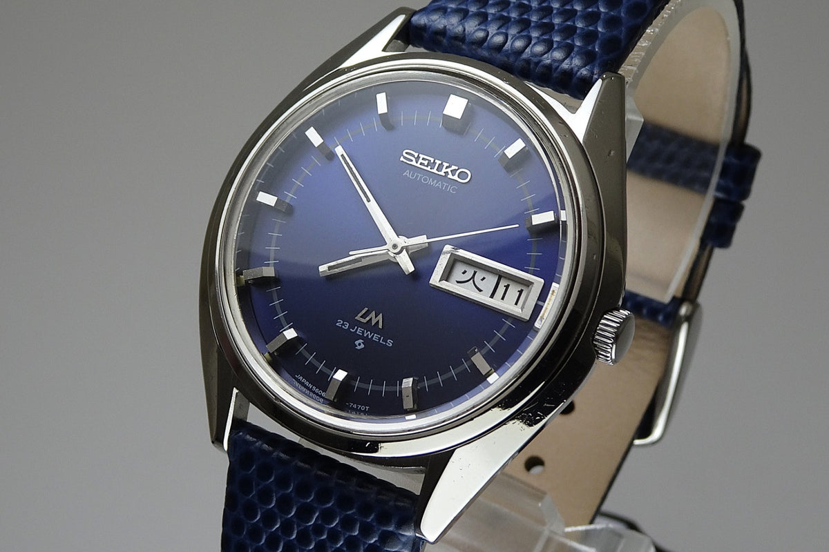 Vintage 1972 JAPAN SEIKO LORD MATIC WEEKDATER 5606-7190 23Jewels Automatic.