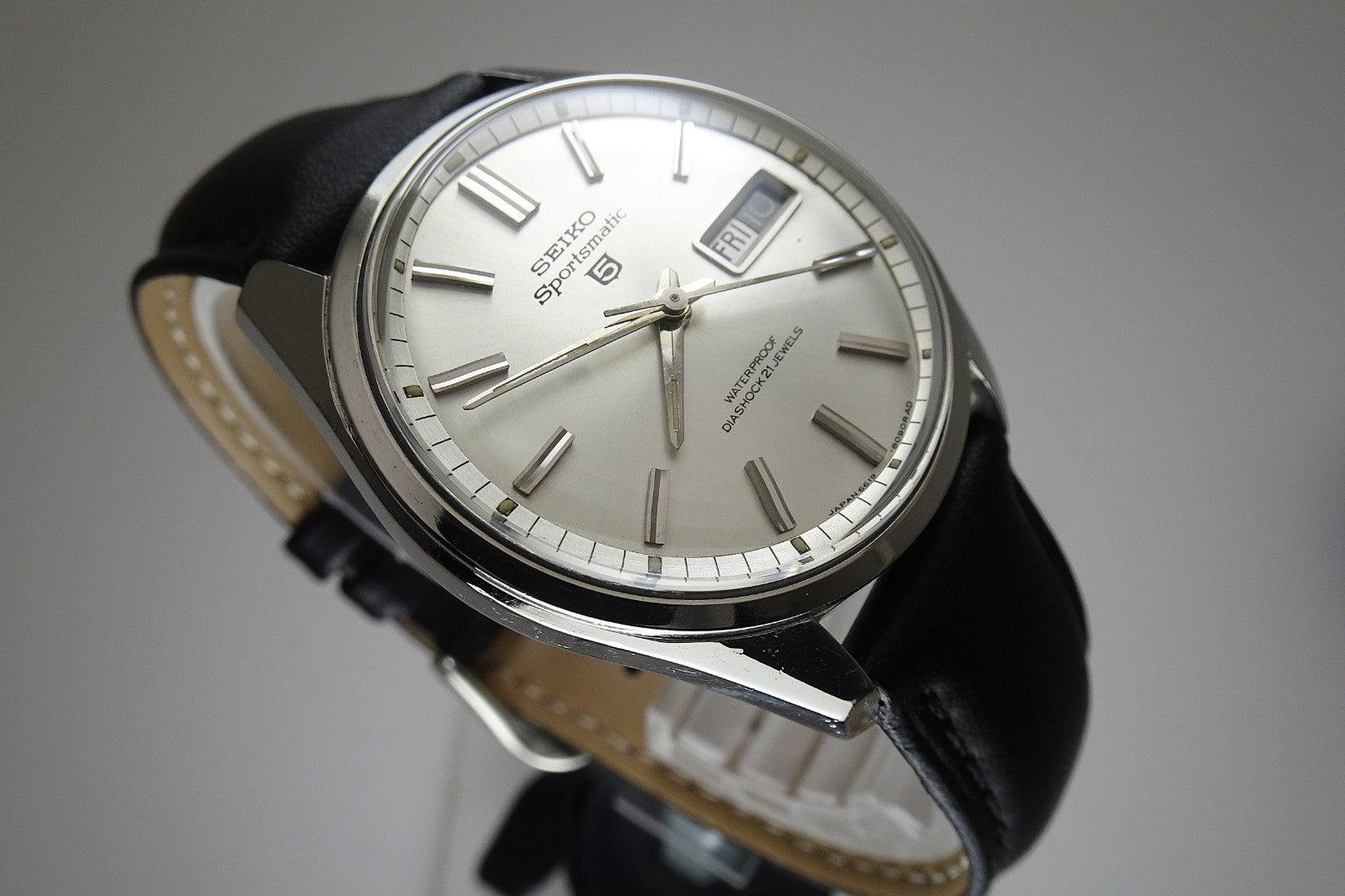 Vintage 1966 JAPAN SEIKO SPORTSMATIC5 6619-8120 21Jewels Automatic.