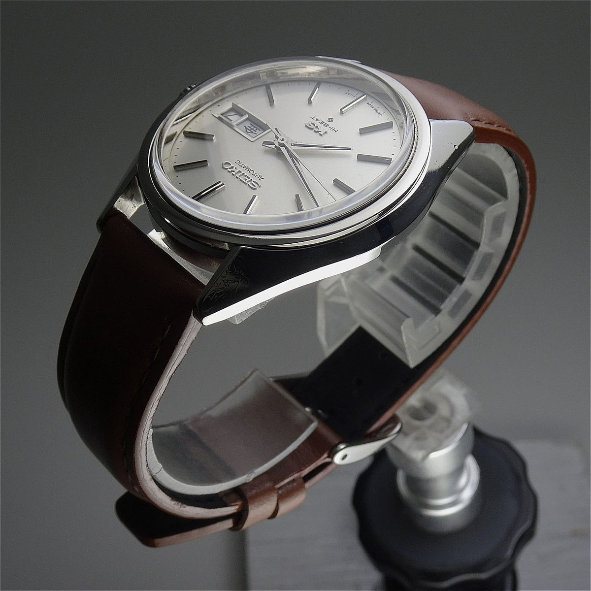 Vintage 1972 JAPAN KING SEIKO WEEKDATER 5626-7110 25Jewels Automatic.