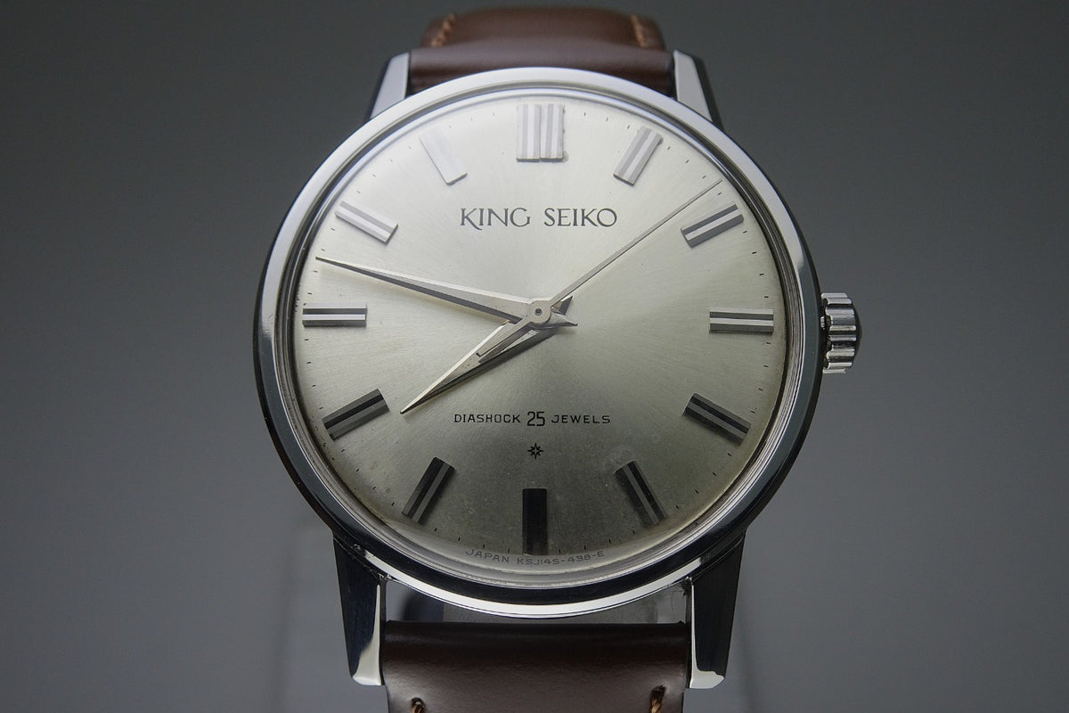 Serviced Vintage 1961's JAPAN KING SEIKO FIRST MODEL J14102E 25J Hand-winding.