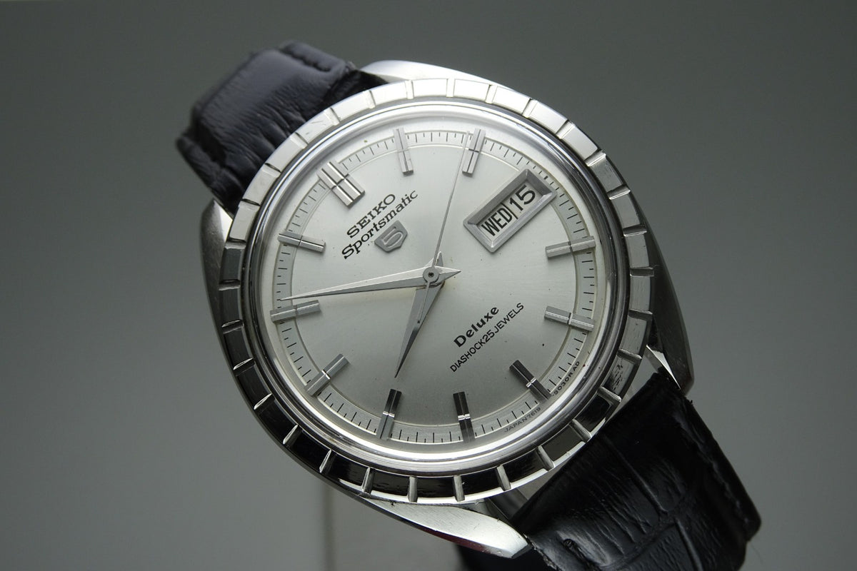 Vintage 1966 JAPAN SEIKO SPORTSMATIC5 DX 7619-9020 25Jewels Automatic.
