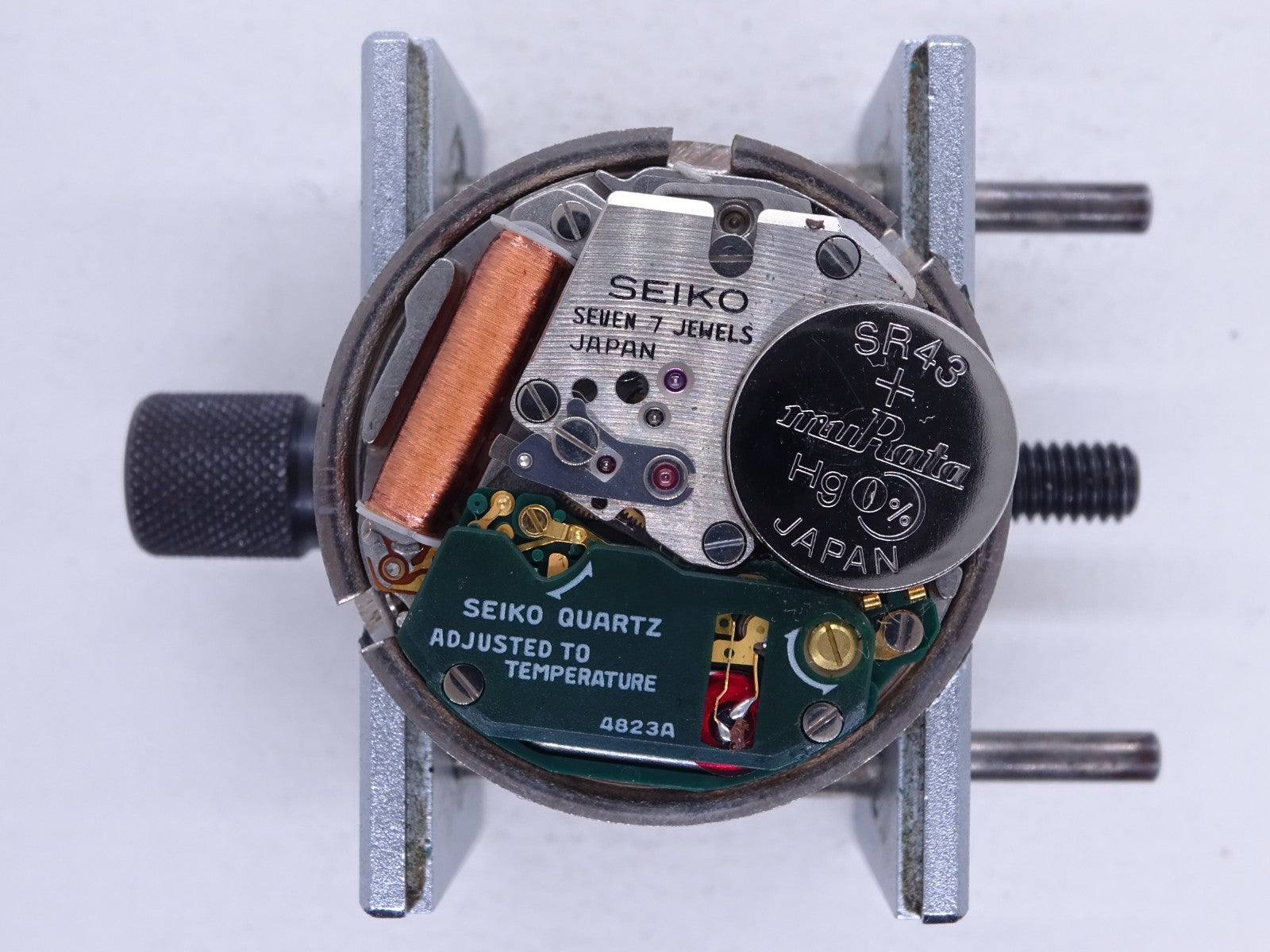 Vintage 1976 JAPAN SEIKO KING QUARTZ 4823-8010 7Jewels Quartz.