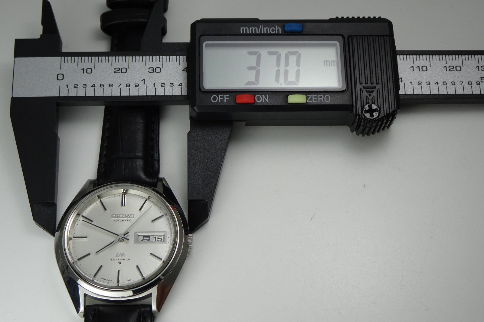 Serviced  Vintage 1973 JAPAN SEIKO LORD MATIC WEEKDATER 5606-7191 25J Automatic.