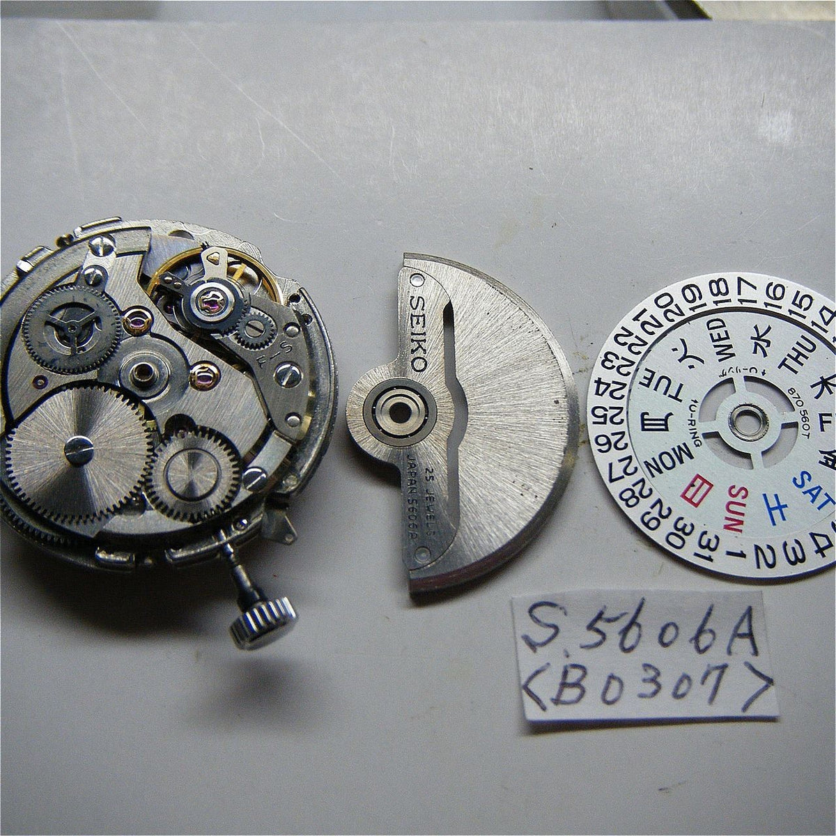 Serviced  Vintage 1971 JAPAN SEIKO LORD MATIC WEEKDATER 5606-7140 25J Automatic.