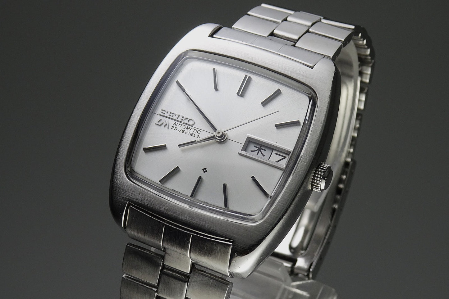 Vintage 1971 JAPAN SEIKO LORD MATIC WEEKDATER 5606-5040 23Jewels Automatic.