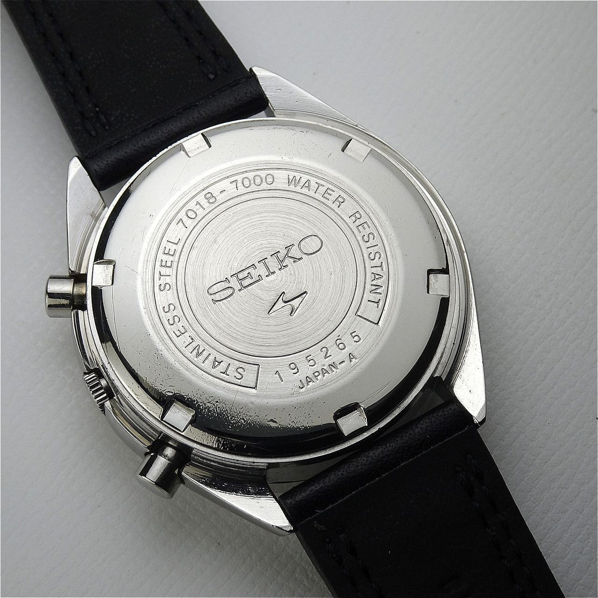 Vintage 1971 JAPAN SEIKO CHRONOGRAPH 7018-7000 23Jewels Automatic.