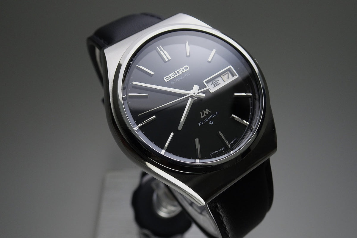 Vintage 1975 JAPAN SEIKO LORD MATIC WEEKDATER 5606-8090 23Jewels Automatic.
