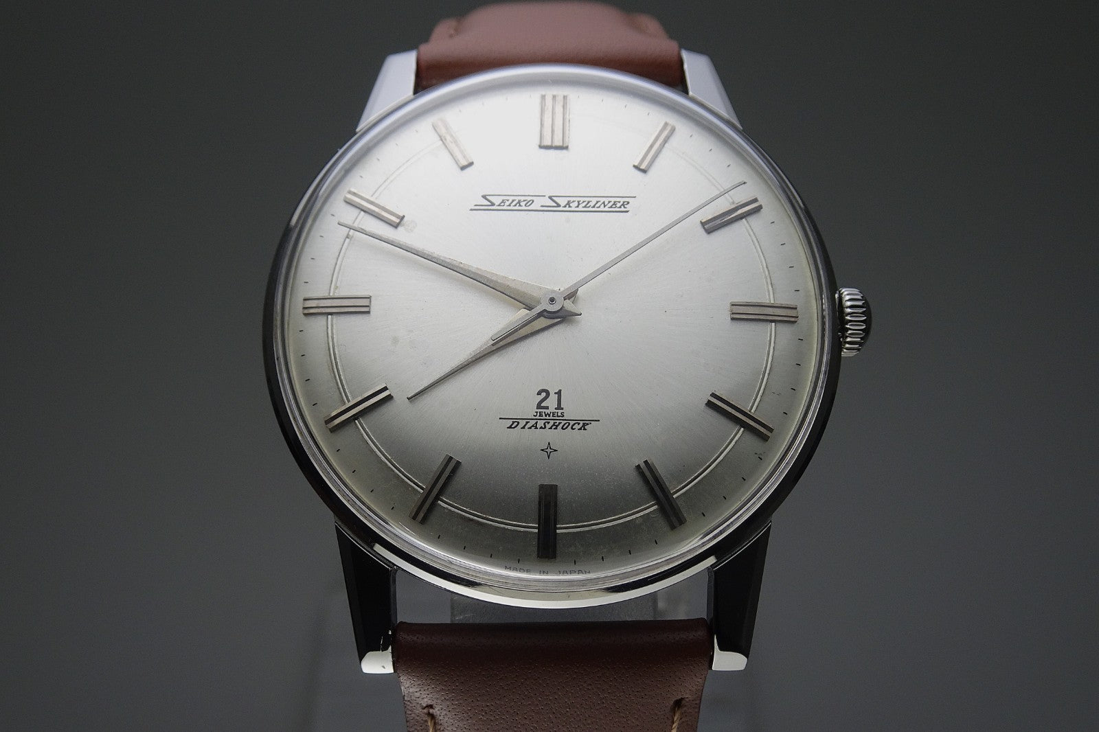 Vintage 1963 JAPAN SEIKO SKYLINER 16001E 21Jewels Hand-winding.